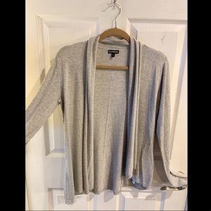 Express grey cardigan